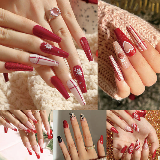 Premium Christmas Collection  Art Finished Products Wholesale  Nail Patch £ü365nails